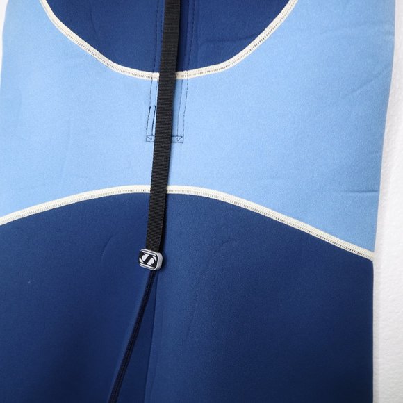 JetPilot wetsuit womens sz Large girls that ride shorty blue Flexlite pre-owned - Picture 5 of 9